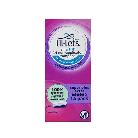 Lil-lets Non App. Tampons Super Plus 14s - EuroGiant