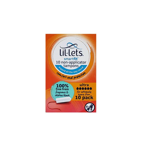 Lil-lets Non App. Tampons Ultra 10s - EuroGiant