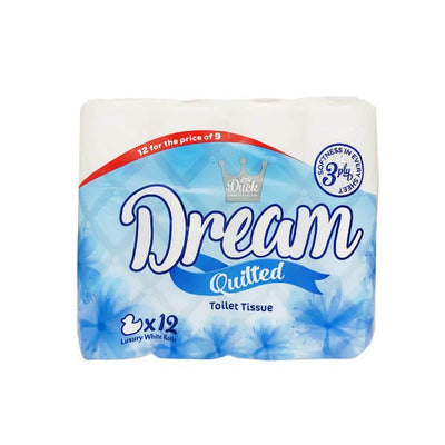 Little Duck Dream Quilted Toilet /tissue 12 Pack - EuroGiant