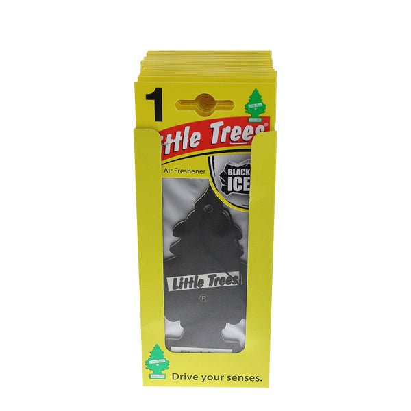 Little Tree Car Fresh Black Ice Air Freshener - EuroGiant