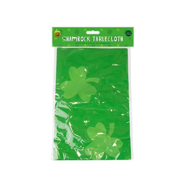 Lucky Land Shamrock Table Cloth 178x132c - EuroGiant