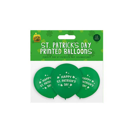 Lucky Land St Pats. Day Printed Balloons - EuroGiant