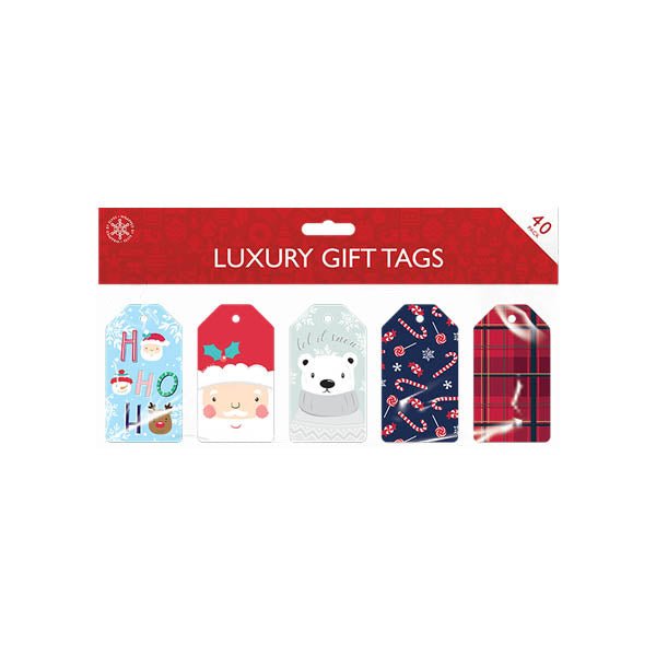 Luxury Gift Tags 40 Pack - EuroGiant