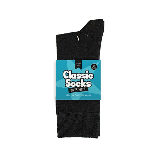 Mens Classic Socks 2 Pairs – EuroGiant