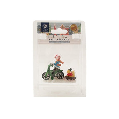 Mini World Resin Child On Bike - EuroGiant