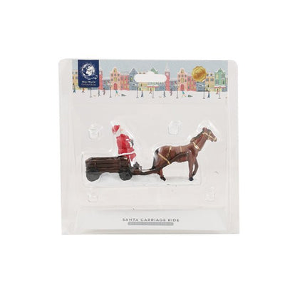 Mini World Resin Santa Carriage Ride - EuroGiant