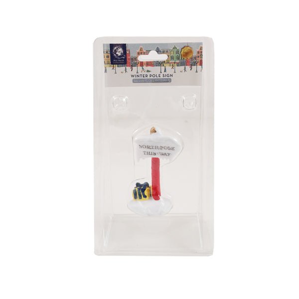 Mini World Resin Winter Pole Signs - EuroGiant