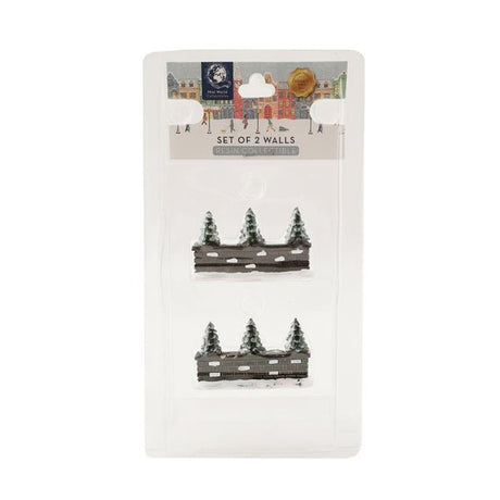 Mini World Set Of 2 Resin Walls - EuroGiant