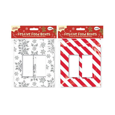 Mrs Claus Festive Food Boxes 2 Pack - EuroGiant