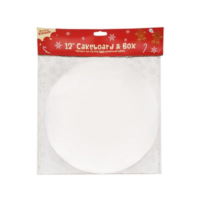Mrs Claus Kitchen Cakeboard & Box 12 Inc - EuroGiant
