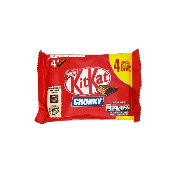 Nestle Kit Kat Chunky 4 Pack 128g - EuroGiant