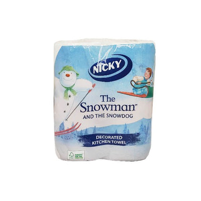 Nicky The Snowman Kitchen Towel 2 Pack - EuroGiant