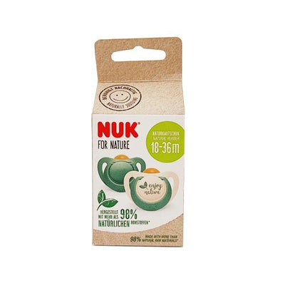 Nuk Nature Soother 18-36M 2 Pack - EuroGiant