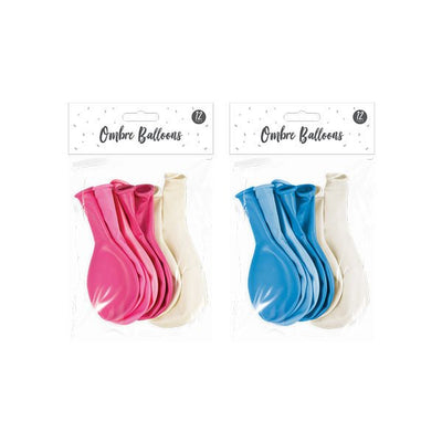 Ombre Balloons 12 Pack - EuroGiant
