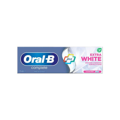 Oral B Complete Extra White 75ml - EuroGiant