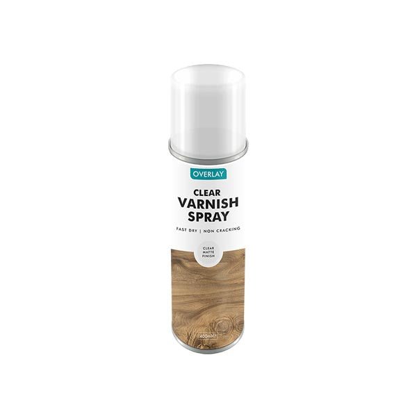 Overlay Spray Clear Varnish Matte 400ml - EuroGiant