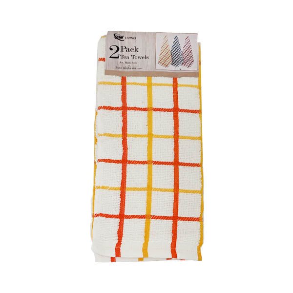 Ow Tea Towels 2 Pack - EuroGiant