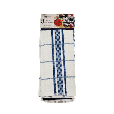 Ow Tea Towels Terry 3 Pack - EuroGiant