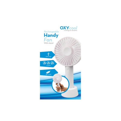 Oxy Cool Rechargeable Handy Fan - EuroGiant