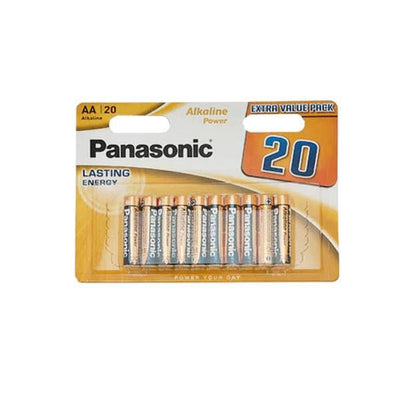 Panasonic Alkaline Aa Battery 20 Pack - EuroGiant