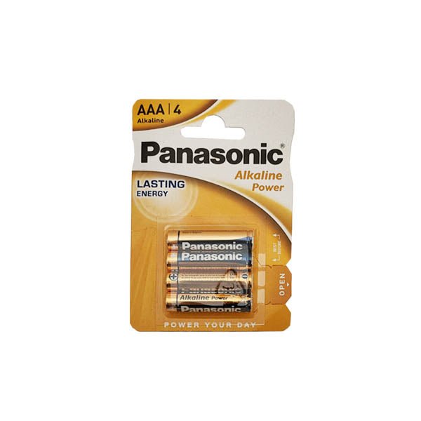 Panasonic Alkaline Aaa Battery 4 Pack - EuroGiant