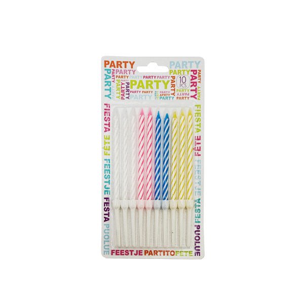 Party Candle 10 Piece - EuroGiant