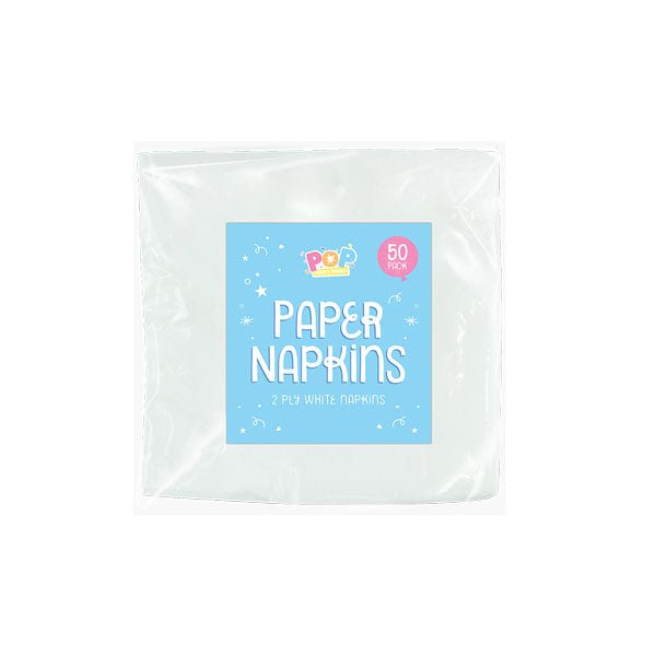 Party Faves Paper Napkins 50 Pack - EuroGiant