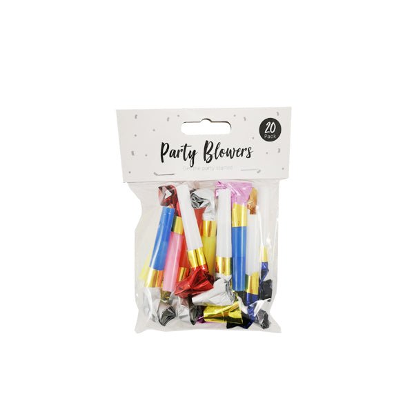 Party Faves Party Blowers 20 Pk - EuroGiant