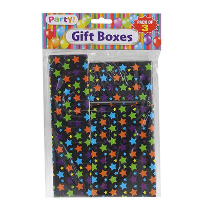 Party Gift Boxes 3 Pk - EuroGiant