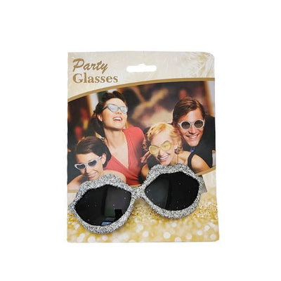 Party Glasses With Glitter - EuroGiant