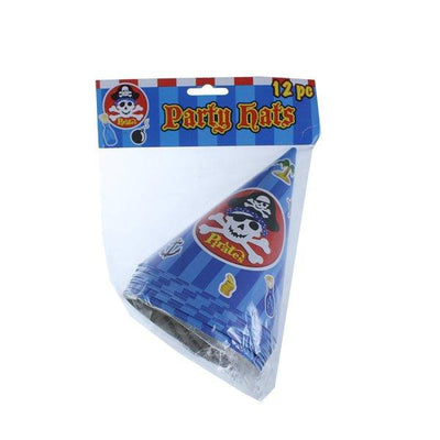 Party Hats 12 Pk Pirate - EuroGiant