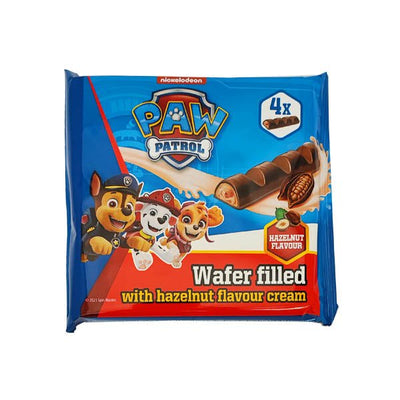 Paw Patrol Wafer Filled Bars 4 Pack - EuroGiant