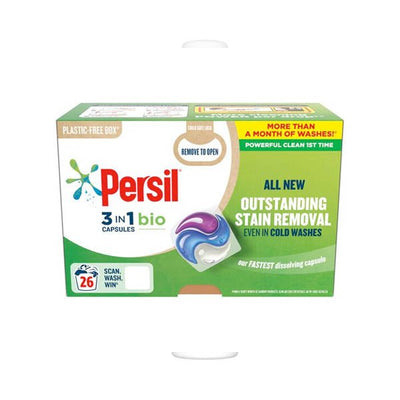 Persil 3 In 1 Capsules Bio 26 Wash - EuroGiant