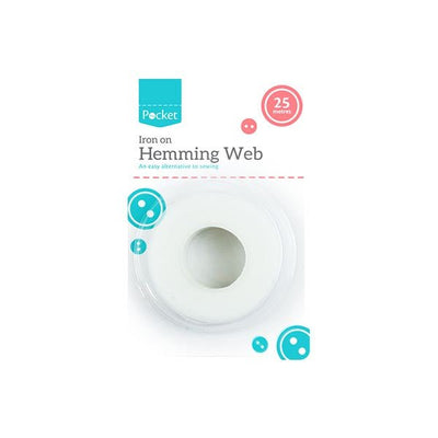 Pocket Iron Hemming Web 25 Metres - EuroGiant