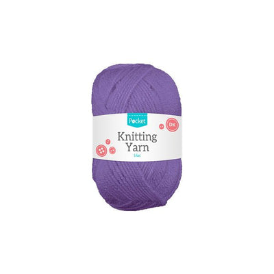 Pocket Knitting Yarn Lilac 75g - EuroGiant