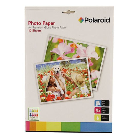 Polaroid Premium Gloss Phot Paper A4 10 sheets - EuroGiant