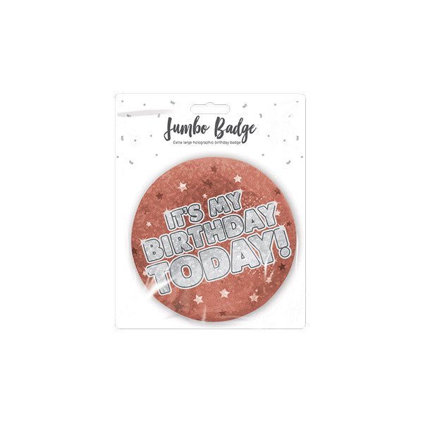 Pop Party Jumbo Birthday Badge - EuroGiant