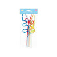 Pop Party Silly Straws 5 Pack - EuroGiant