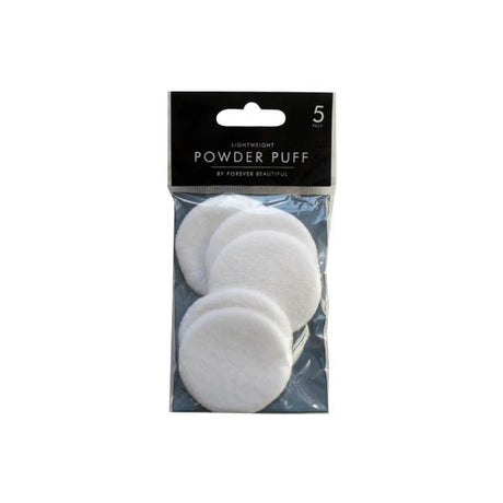 Powder Puffs Lightweight 5 Pack - EuroGiant