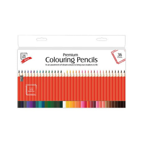 Premium Colouring Pencils 36PK - EuroGiant