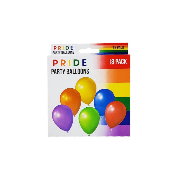 Pride Party Balloons 18 Pack - EuroGiant