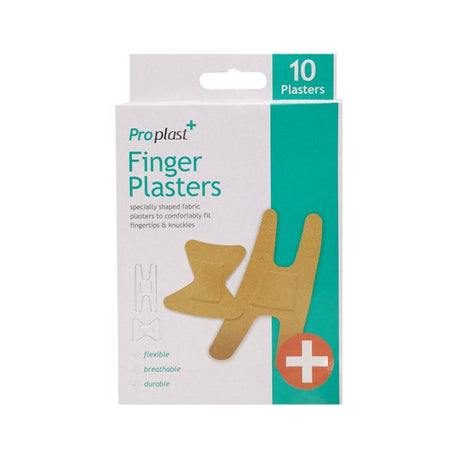 Pro Plast Finger Plasters 10 Pack - EuroGiant