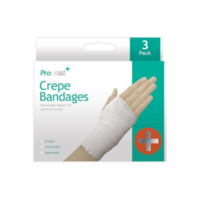 Proplast Crepe Bandages 3 Pack - EuroGiant