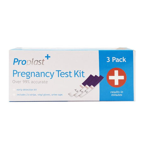 Proplast Pregnancy Test Kit 3 Pk - EuroGiant