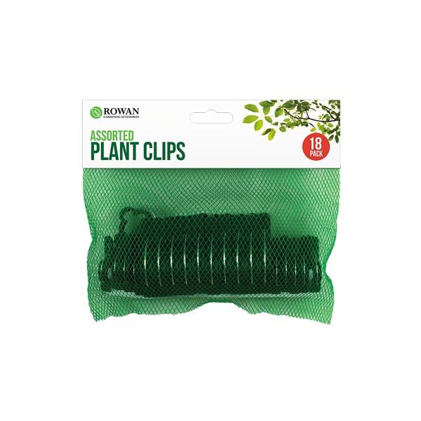 Rowan Assorted Plant Clips 18 Pack - EuroGiant