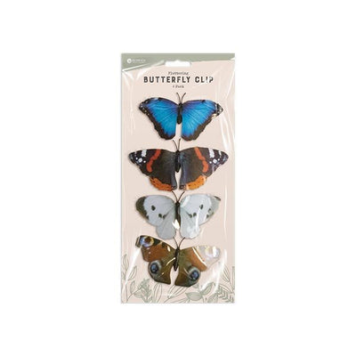 Rowan Fluttering Butterfly Clip 4 Pack - EuroGiant