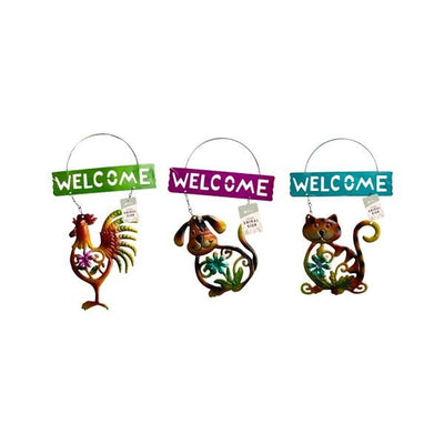Rowan Garden Animal Welcome Sign - EuroGiant