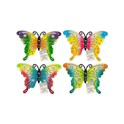 Rowan Rainbow Butterfly Wall Plaque - EuroGiant