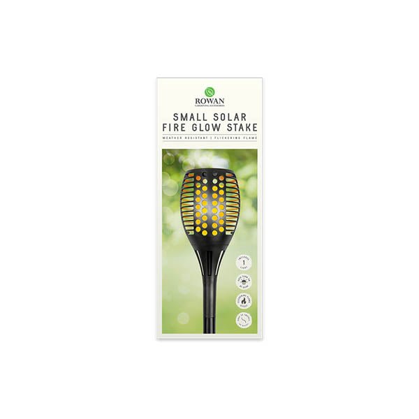 Rowan Small Solar Fire Glow Stake - EuroGiant