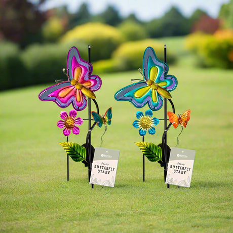 Rowan Solar Powered Butterfly Stake - EuroGiant